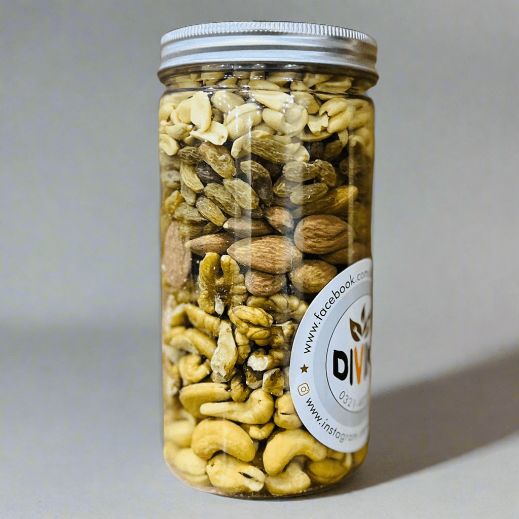 Regular mix nut jar - Divine Co.