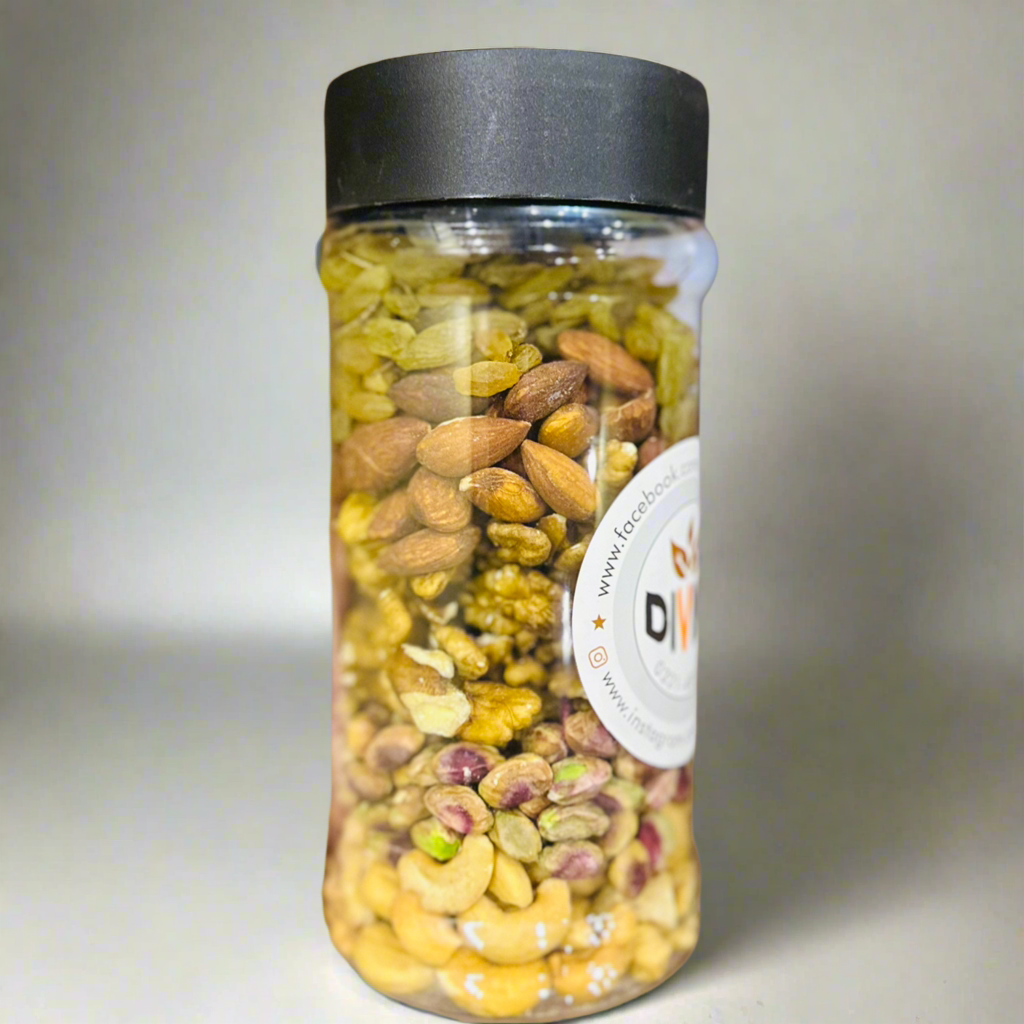 Luxury premium mix nut jar