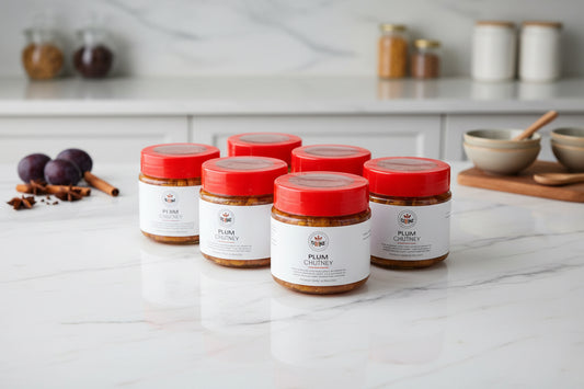 Signature plum chutney - Aloo bukhara chutney - Divine Co.