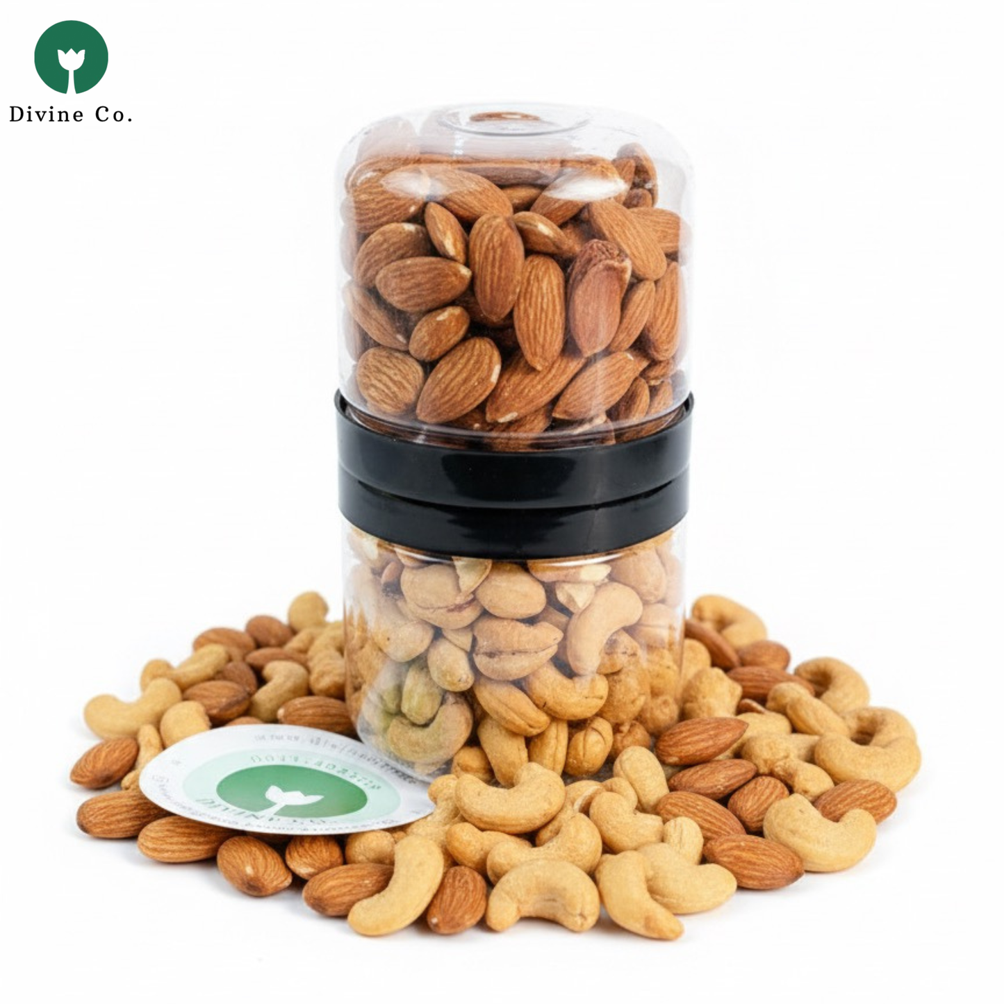 Cashew-almond twin jar