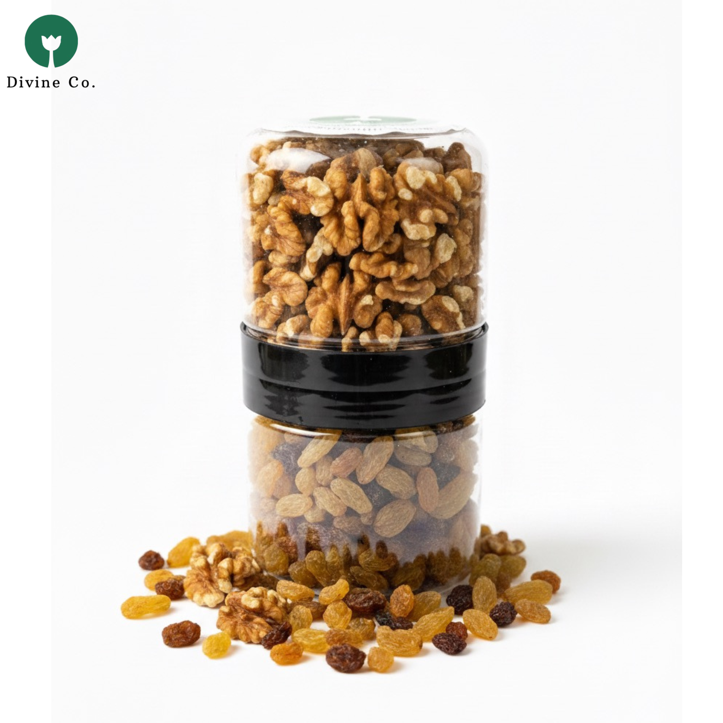 Walnut-Raisins twin jar