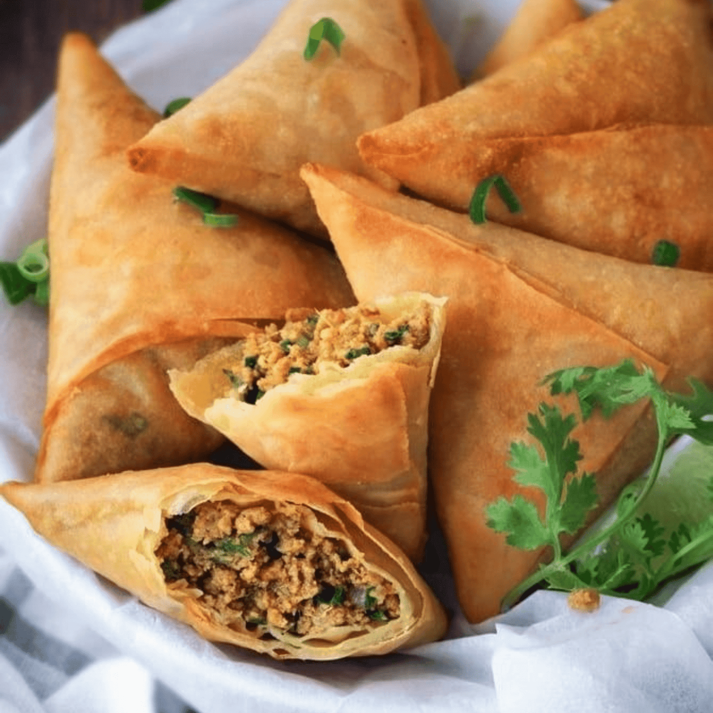 Chicken mince samosa - Divine Co.
