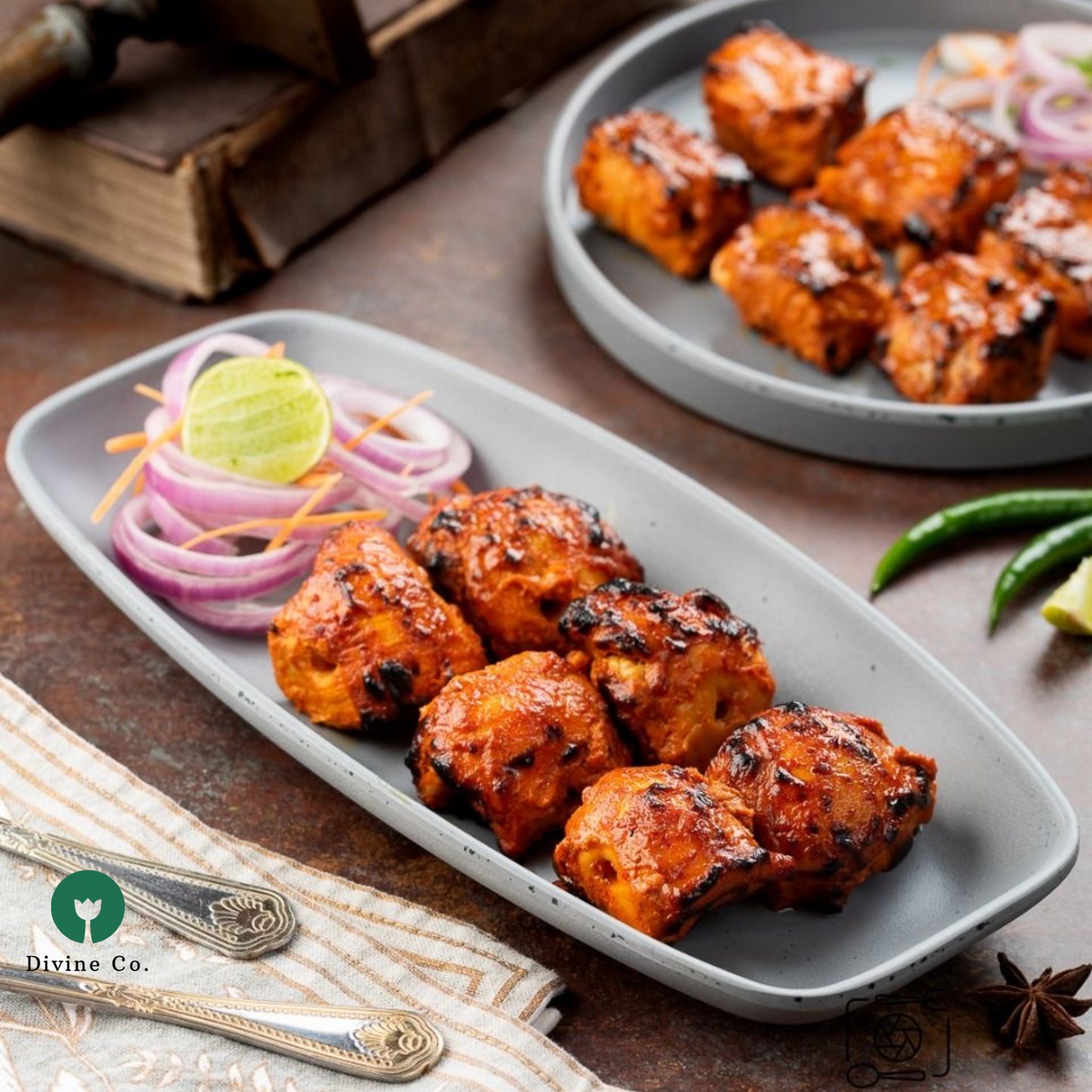 Chicken tikka pieces-Frozen