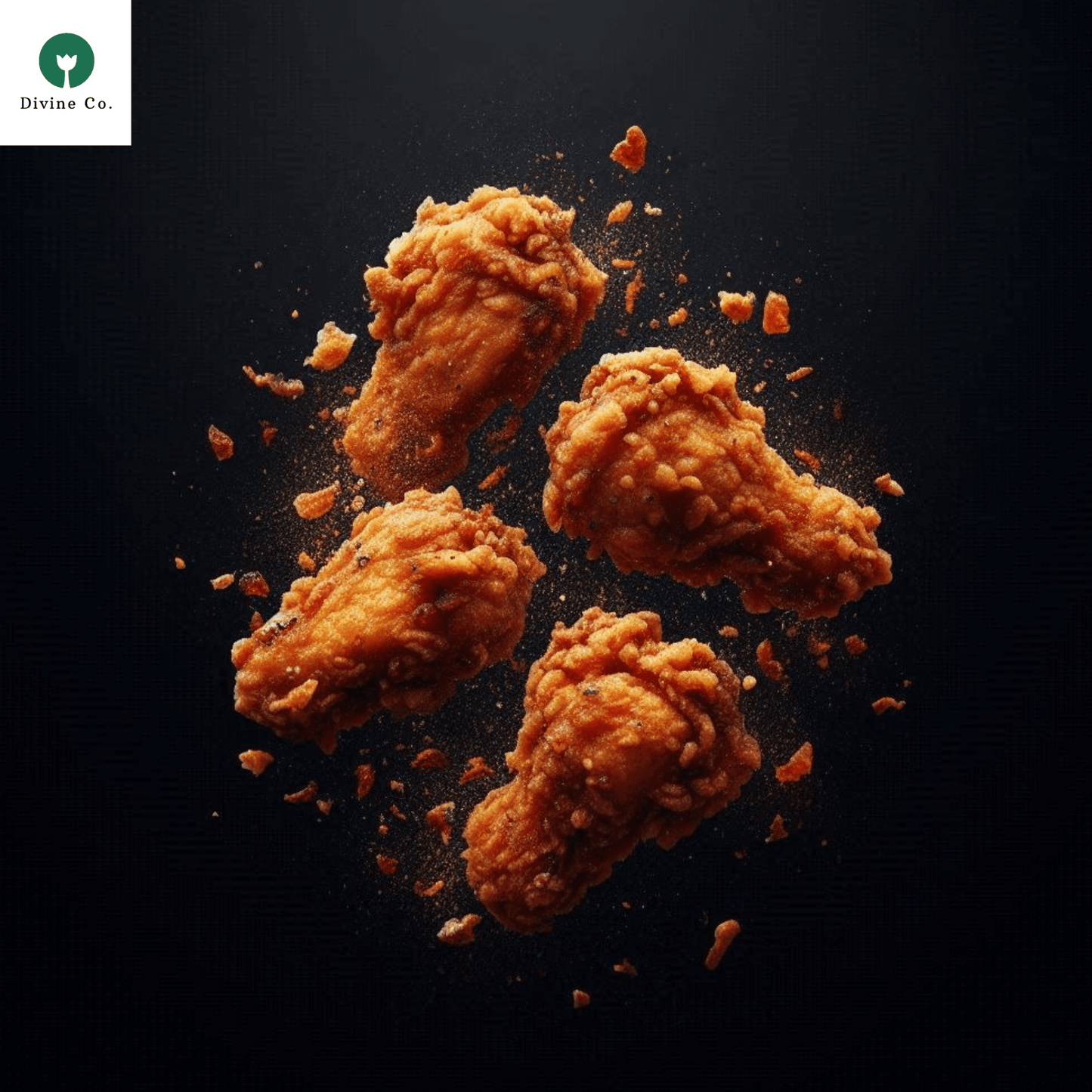 Crispy chicken wings - Divine Co.