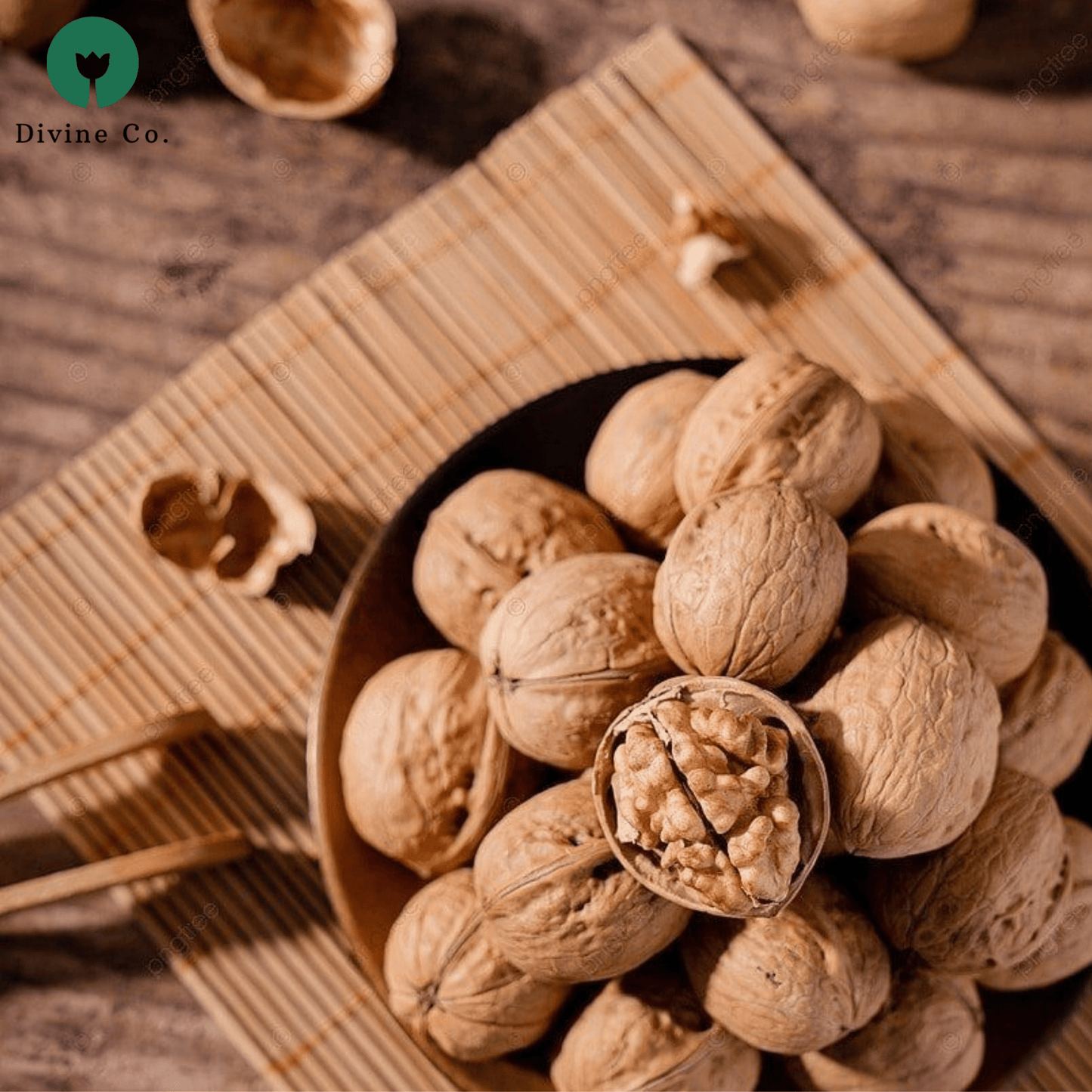 Walnuts Whole(soft shell) - Divine Co.