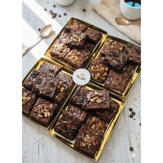 Assorted brownies - Divine Co.