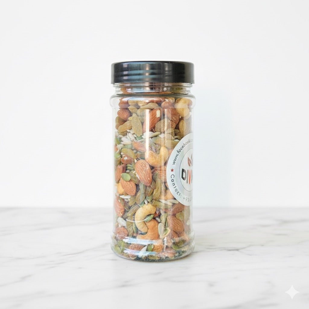 Nuts & seed mix jar - Divine Co.