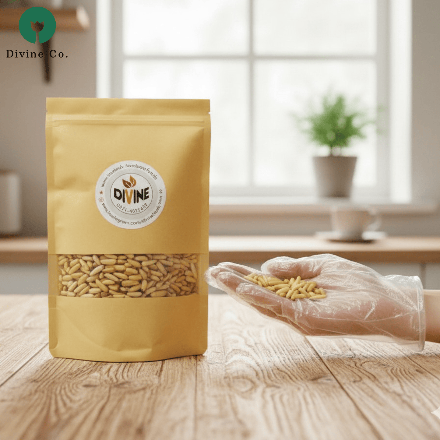 Unshelled Pine nuts - Chilgoza - Divine Co.