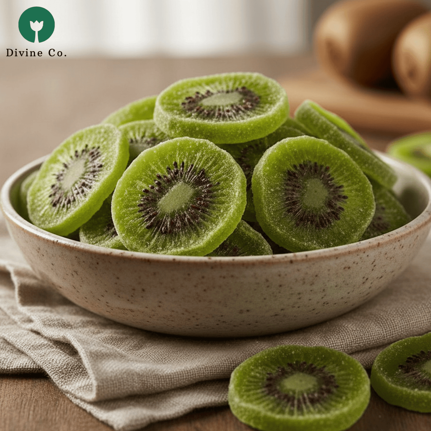 Dried Kiwi slices - Divine Co.