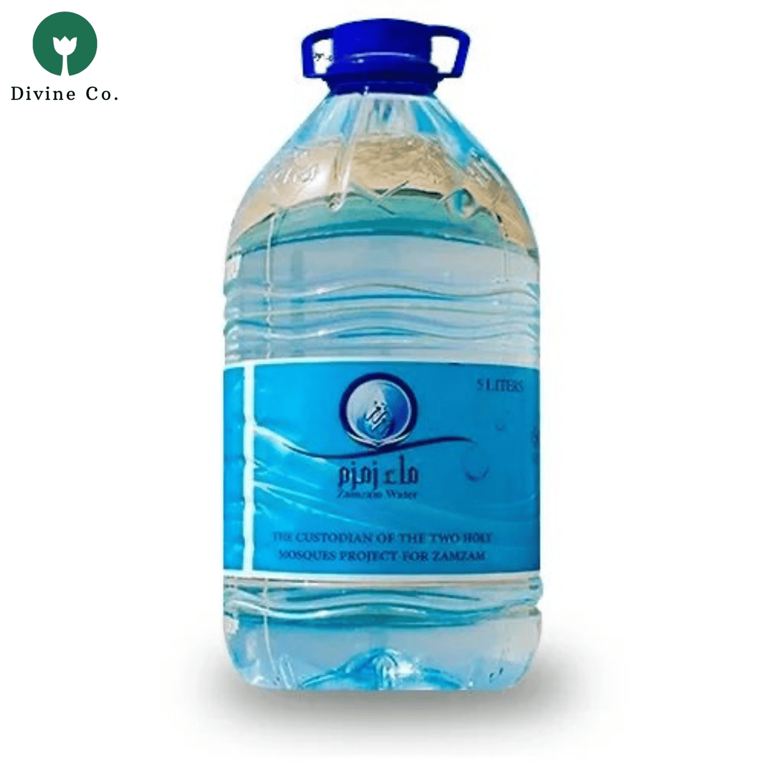 Aab-e-Zamzam (5 liter) Bottle| 100% pure & original packaging - Divine Co.