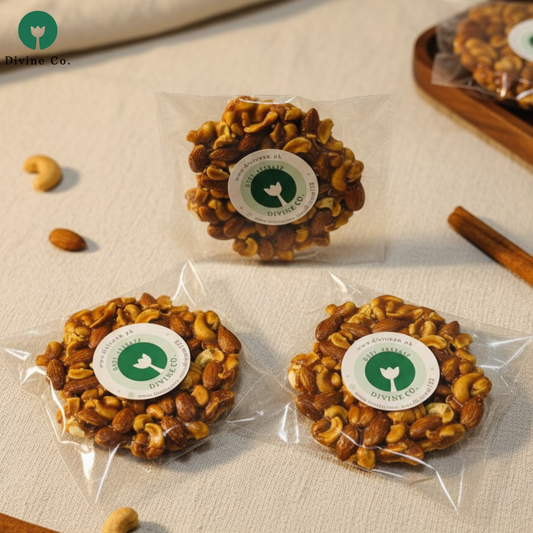 Cashew Almond brittle-gur gachak - Divine Co.