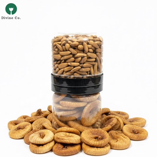 Pinenuts-Figs twin jar