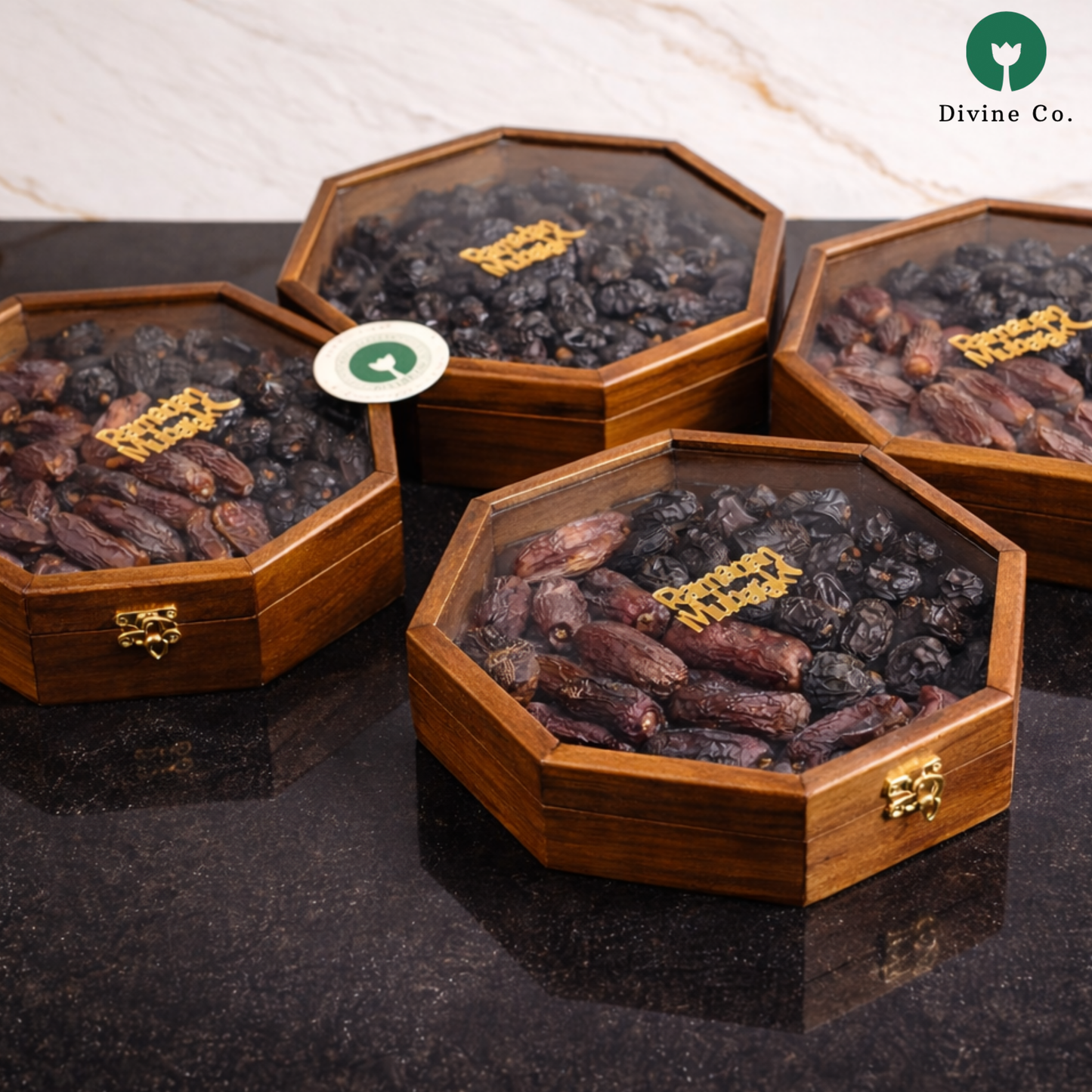 Premium wooden dates box