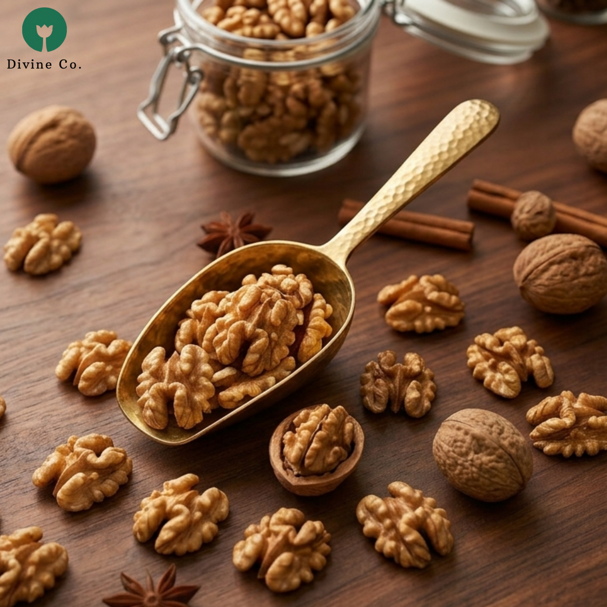 Unshelled Walnuts