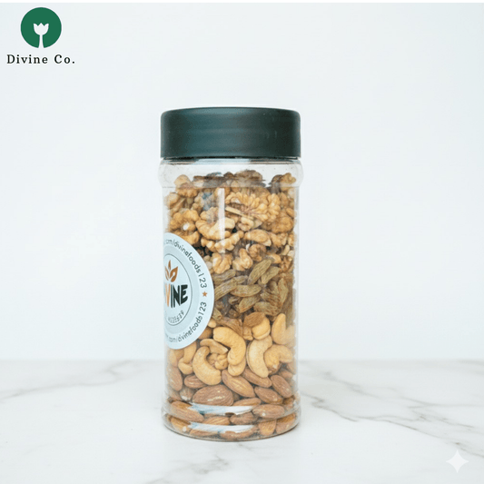 Premium mix nut jar - Divine Co.