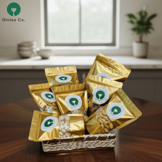 Premium Dry Fruit Gift Basket - Divine Co.