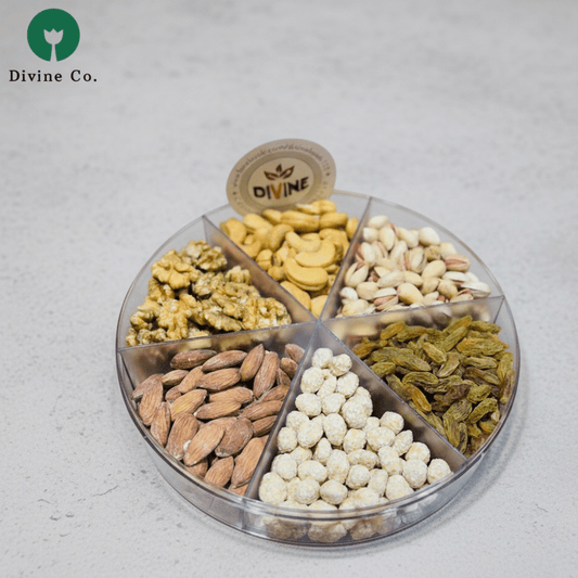 Dry Fruit gift box - Acrylic tray - Divine Co.